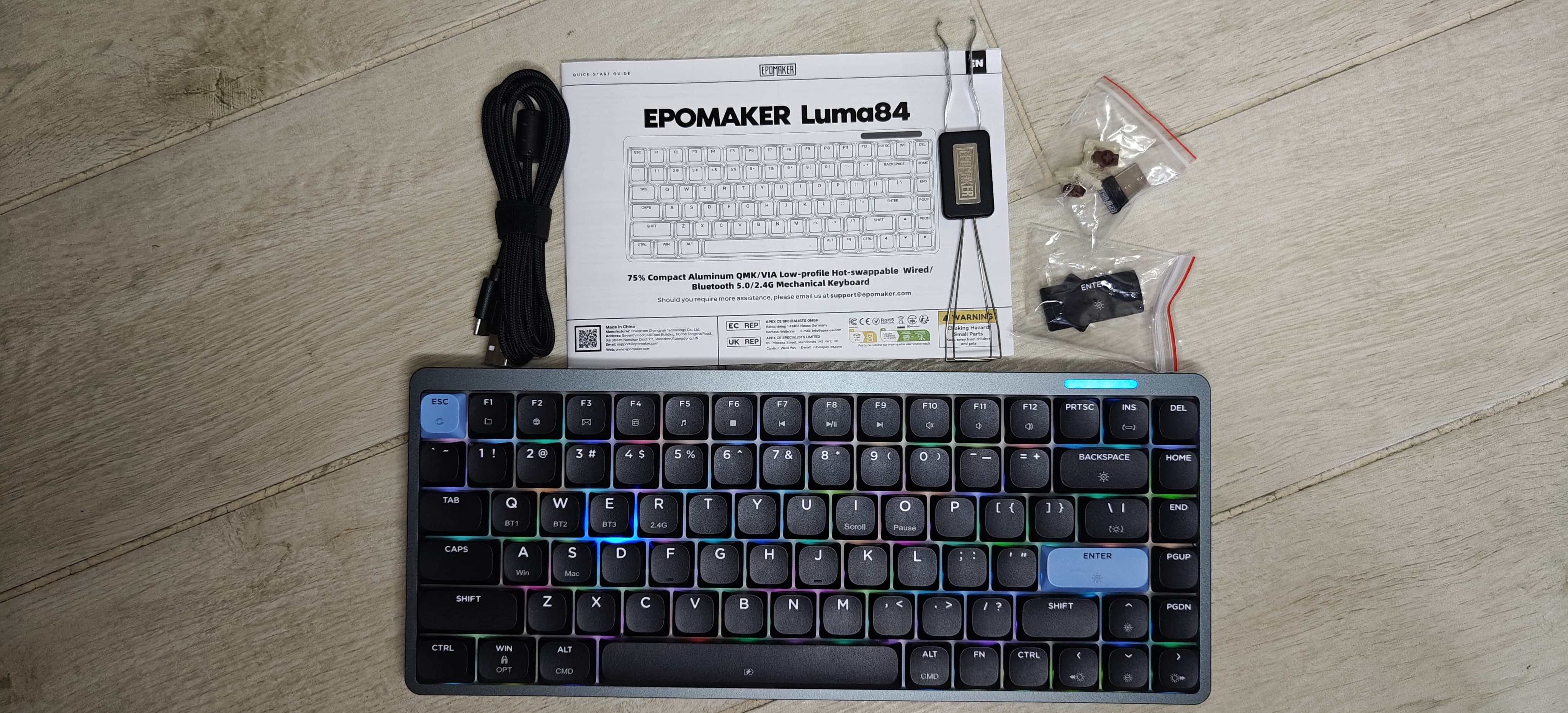 recensione epomaker Recensione Epomaker Luma84